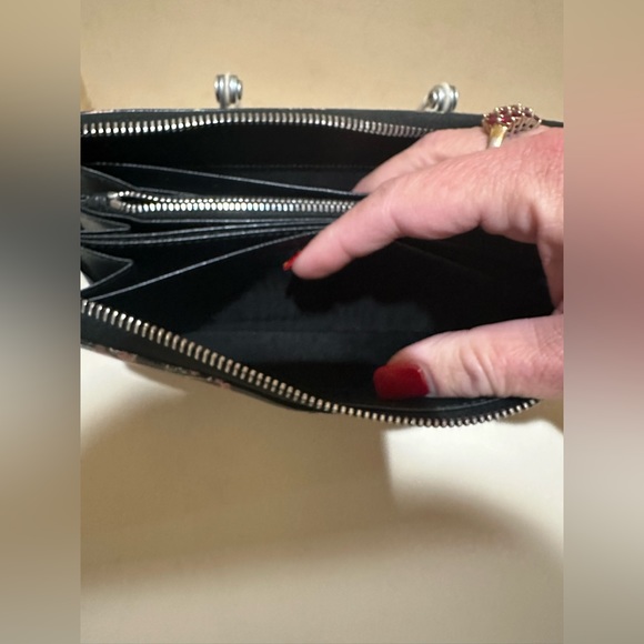 Prada St. Bouquet Floral Zippy Wallet - Picture 10 of 12